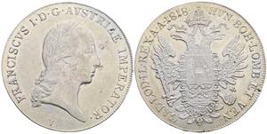Franz II.(I.) 1792-1835 Taler, 1818 V. ... 