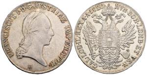 Franz II.(I.) 1792-1835 Taler, 1820 M. ... 
