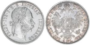 Franz Joseph I. 1848-1916 1 Gulden, 1878. ... 