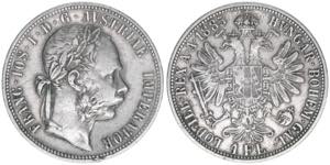Franz Joseph I. 1848-1916 1 Gulden, 1885. ... 