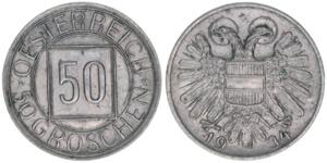 Verkehrsmünze 50 Groschen, 1934. Wien 5,41g ... 