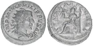 Philippus I. Arabs 244-249 Römisches Reich ... 