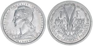 1 Franc, 1948 Französisch ... 