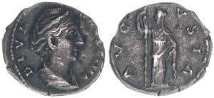 Faustina +141 Gattin des Antoninus Pius ... 
