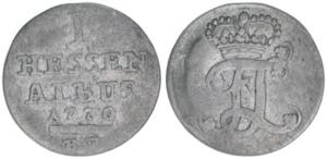 Friedrich II. 1760-1785 Hessen Kassel. 1 ... 