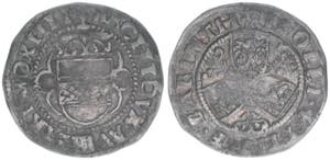 Maximilian I. 1495-1519 Halbbatzen, 1514. ... 