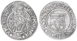 Ferdinand I. 1526-1564 Denar, 1544 KB. ... 