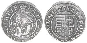 Ferdinand I. 1526-1564 Denar, 1552 KB. ... 