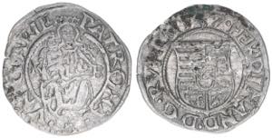 Ferdinand I. 1526-1564 Denar, 1557 KB. ... 