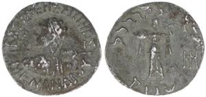 Menander I. Soter 165-130 Indo Greek ... 