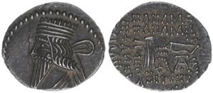 Vologases III. 105-147 Parther. Drachme. ... 