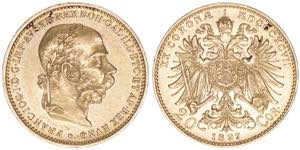 Franz Joseph I. 1848-1916 20 Kronen, 1897. ... 