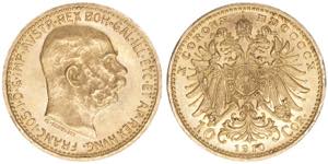 Franz Joseph I. 1848-1916 10 Kronen, 1910. ... 