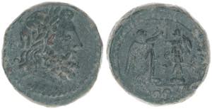 ca. 216-211 BC Campania-Capua. AE Unica. ... 