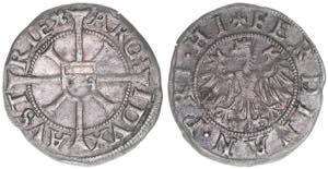 Ferdinand I. 1521-1564 1 Kreuzer, ohne Jahr. ... 