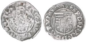 Ferdinand I. 1526-1564 Denar, 1556 KB. ... 