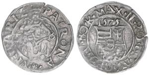 Maximilian II. 1564-1576 Denar, 1575 KB. ... 