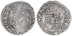 Maximilian II. 1564-1576 Denar, 1568 KB. ... 