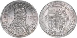 Erzherzog Maximilian 1590-1618 Taler, 1617. ... 