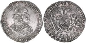 Ferdinand III. 1637-1657 Taler, 1653 KB. ... 