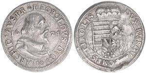 Erzherzog Leopold V. 1619-1638 10 Kreuzer, ... 