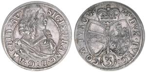 Erzherzog Sigismund Franz 1663-1665 3 ... 