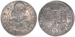 Erzherzog Sigismund Franz 1663-1665 3 ... 