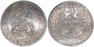 Leopold I. 1658-1705 Doppeltaler, ohne Jahr. ... 