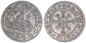 Leopold I. 1657-1705 1 Kreuzer, ohne Jahr. ... 