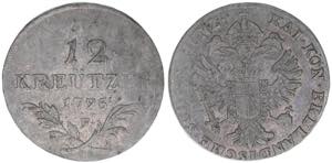 Franz II. (I.) 1792-1835 12 Kreuzer, 1795 F. ... 