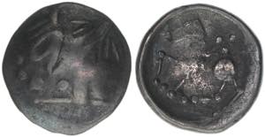 Tetradrachme, ca.100 BC Ostkelten. ... 