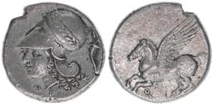 Korinth Griechen. AR Stater, 345/307 BC. ... 