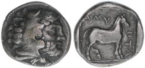 Mazedonien Amyntas III. 393-369 BC Griechen. ... 