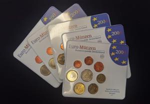 Deutschland Weltmünzen. 2004 A, D, F, G, J. ... 