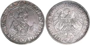 Ferdinand I. 1521-1564 Guldentaler zu 72 ... 