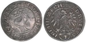 Ferdinand I. 1521-1564 3 Kreuzer, 1556. ... 
