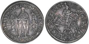 Erzherzog Maximilian 1602-1612 1/4 Taler, ... 