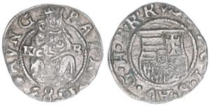 Rudolph II. 1576-1608 Denar, 1583 KB. ... 