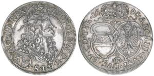 Leopold I. 1657-1704 15 Kreuzer, 1691. sehr ... 