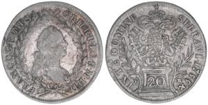 Franz I. Stephan 1745-1765 20 Kreuzer, 1755 ... 