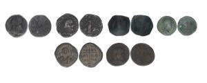 Lot mit 6 Münzen Römisches Reich - ... 