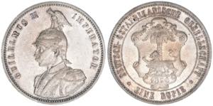 Wilhelm II. 1888-1918 Preussen. 1 Rupie, ... 