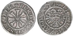 Ferdinand I. 1521-1564 1 Kreuzer, ohne Jahr. ... 