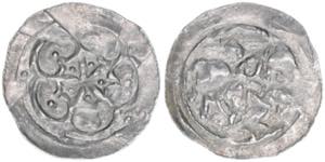 Otakar IV. 1164-1192 Pfennig. Fischau 0,96g ... 