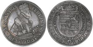 Erzherzog Ferdinand 1564-1595 Taler, ohne ... 