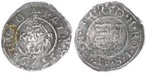 Rudolph II. 1576-1608 Denar, 1579 KB. ... 