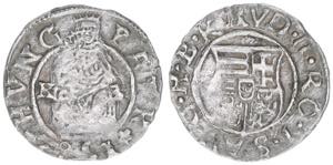 Rudolph II. 1576-1608 Denar, 1582 KB. ... 