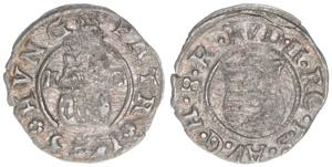 Rudolph II. 1576-1608 Denar, 1585 KB. ... 