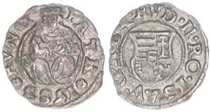 Rudolph II. 1576-1608 Denar, 1588 KB. ... 