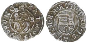 Rudolph II. 1576-1608 Denar, 1589 KB. ... 
